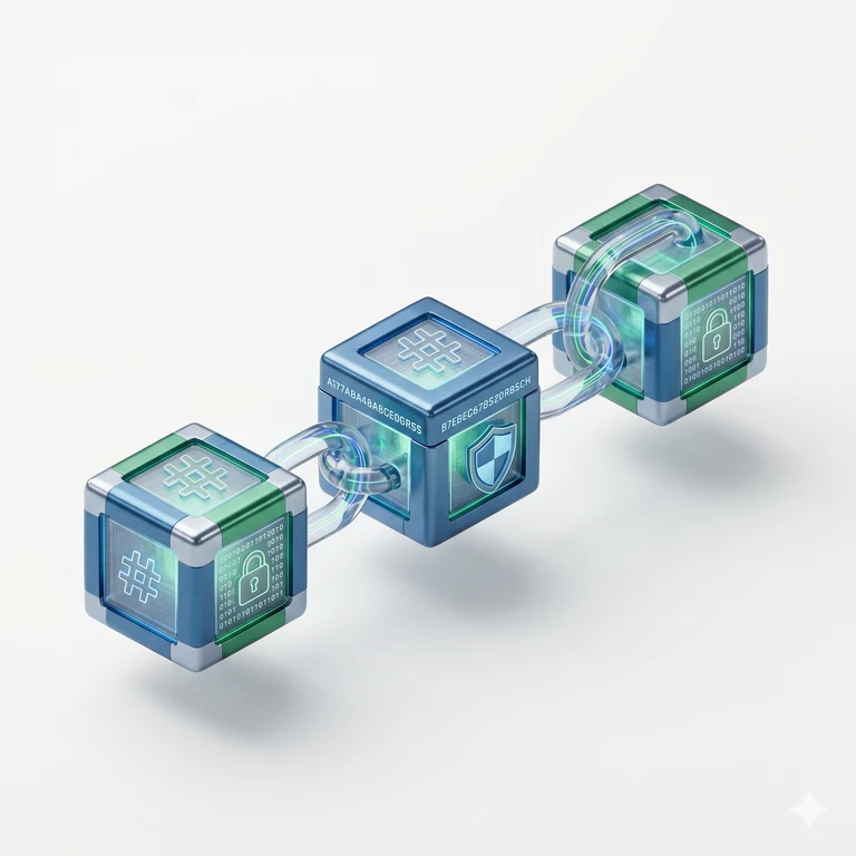 數據信任鏈與 ESG 稽核情境圖